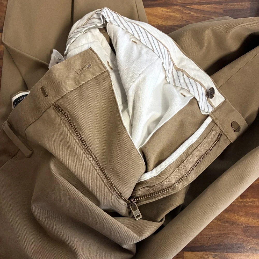 Banana Republic Mens Emerson Straight Fit Pant Size 34x34 Office Career